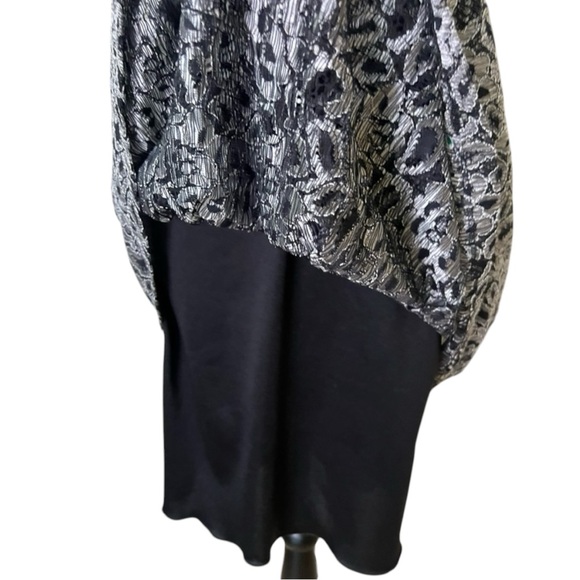 Valerie Bertinelli | Women’s Black Lace Dress Size Small - Picture 12 of 14